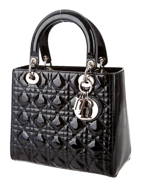 dior lady dior ba black